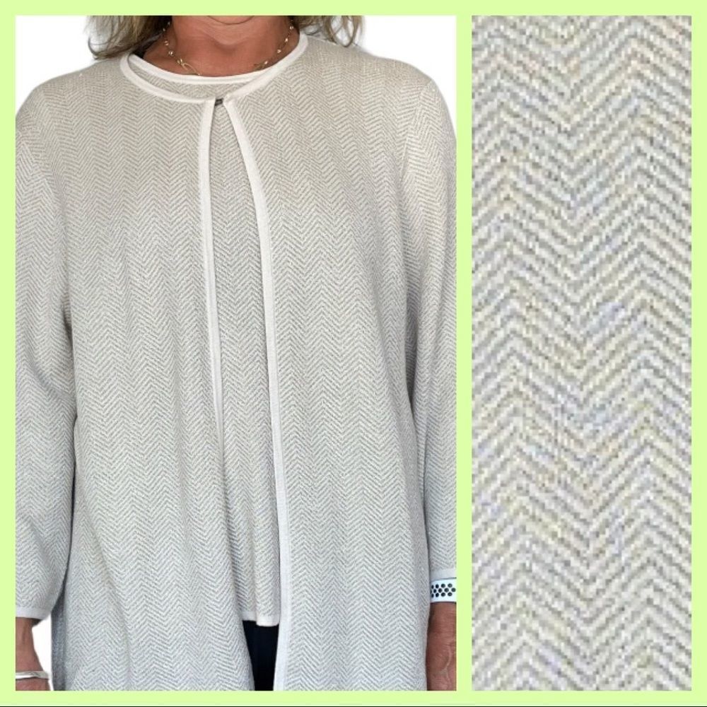 620 - 2 PIECE COORDINATED SWEATER SET, XL, by PRESTON & YORK‎